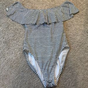 Ralph Lauren Off the Shoulder One Piece